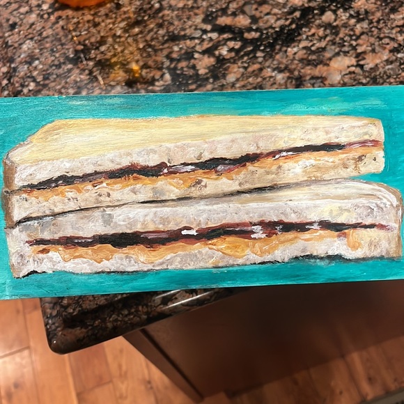 “PBJ” original art by Landon Morgan - Picture 2 of 4